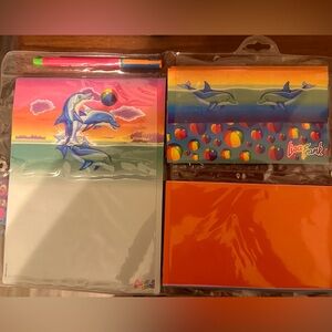 Lisa frank all in one stationary